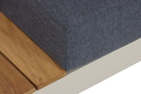Loungeset 6 personen Aluminium/Teak Taupe Lifestyle Garden Furniture Vittoria
