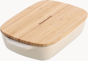 Ovenschaal Spatia met bamboe deksel