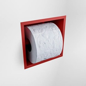 Mondiaz Easy Cube toilet rolhouder 16x8.6cm fire