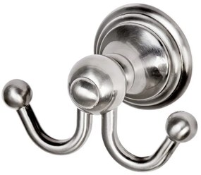 Haceka Allure Handdoekhaak - dubbel - geborsteld RVS 1208434