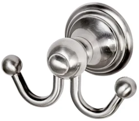 Haceka Allure Handdoekhaak - dubbel - geborsteld RVS 1208434
