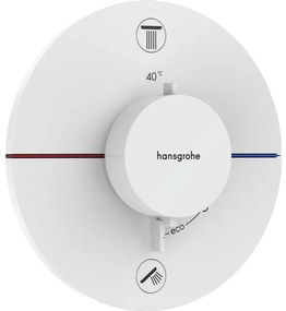 Hansgrohe Showerselect thermostaat inbouw voor 2 functies matwit 15556700