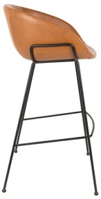 Zuiver Feston Hoge Design Barkruk PU-leer Bruin
