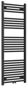 Rosani Classic radiator 60x140cm recht middenaansluiting 661watt mat zwart OUTLETSTORE AF-CN 60/140 matt black middle-connect