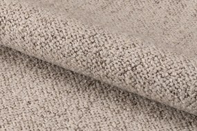 Mazzoni IRIS Latte Beige (stof Monza 60)/zwart onderstel - GESTOFFEERDE BARKRUK VOOR KEUKEN/BAR