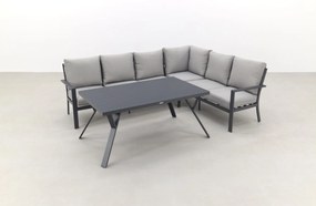 Garden Impressions Sergio lounge dining set 3-delig - Rechts