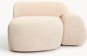 Bouclé hoekmodule Wolke
