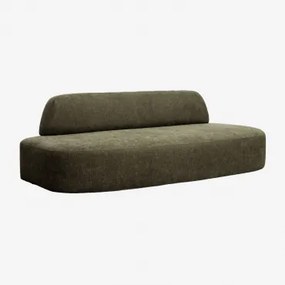 3-zits Modulaire Bank Giorgia Bekleed Stof Leger Groen - Sklum