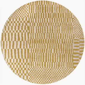 Rond in- & outdoor vloerkleed Berber