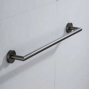 Saniclear Iron handdoekhouder 60cm verouderd ijzer - gunmetal