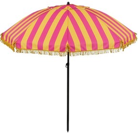 Edelman Osborn parasol geel - Ø220 x 238 cm
