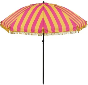 Edelman Osborn parasol geel - Ø220 x 238 cm