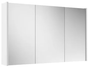 Adema Spiegelkast - 100x63x16cm - inclusief zijpanelen - mat wit SW1212817/SW812070