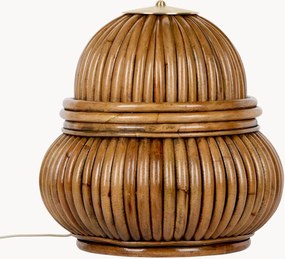 Kleine vloerlamp Bohemian van rotan