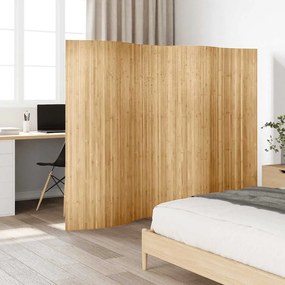 vidaXL Kamerscherm 250x165 cm bamboe natuurlijk