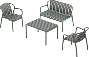 Garden Impressions Jade loungeset 4-delig - stone groen