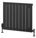 Eastbrook Adddington type 10 radiator 65x60cm aluminium 708W antraciet