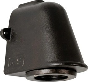 Offshore Muurlamp Graphite warm met LED