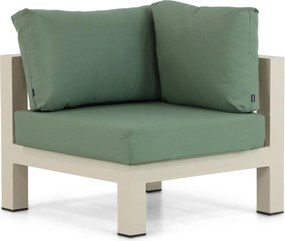 Hoek loungeset 6 personen Aluminium Taupe  Lifestyle Garden Furniture Luca