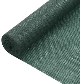 vidaXL Privacynet 75 g/m² 1x25 m HDPE groen