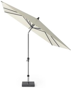 Riva parasol 250x250 cm ecru met kniksysteem