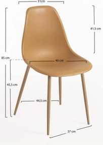 Set 4 Mykle Stoelen