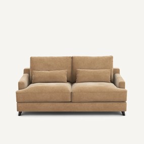 Slaapbank van stonewashed fluweel, ALWINE