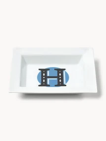 Westwing Collection x MEISSEN, handgemaakte vide-poche initialen met decoratie
