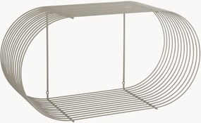 Metalen wandrek Curva, B 61 cm