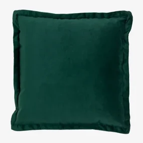Vierkant Fluwelen Kussen (53x53 Cm) Kata Jungle Groen - Sklum