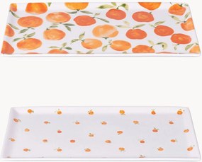 Rechthoekige borden Fruit Life, 4-delig