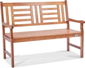 VEVOR Tuinbank Patiobank Gemaakt van Hout, 122 cm Parkbank Rustbank 318 kg Draagvermogen, 3-persoons tuin- en parkbank met rugleuning en armleuningen, vintage bank voor tuin, park, tuin, veranda etc.