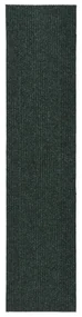 vidaXL Droogloopmat 100x450 cm groen