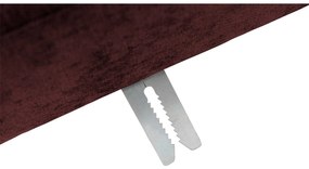 Goossens Zitmeubel Key West rood, stof, 2,5-zits, modern design met ligelement rechts