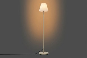 Buiten Vloerlamp Beige Met Witte Kap IP - Virginia Kunststof /Staal Zand/Beige