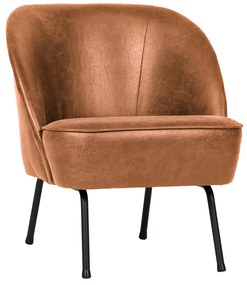 BePureHome Vogue Retro Fauteuil Cognac Leer