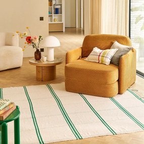 Omvormbare fauteuil in fluweel, Haley