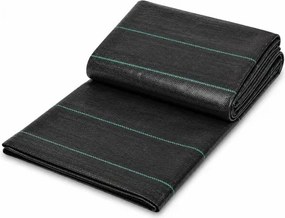 VEVOR 108g/m² Onkruidbestrijdingsdoek Tuinvlies Tegen Onkruid 1,2x91,4m Onkruidfolie Gemaakt van PP Waterdoorlatend Scheurvast Corrosiewerend Onkruidvlies 620/750N Treksterkte Onkruidbeschermingsgronddoek
