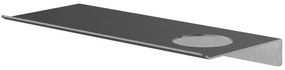 Hotbath &More planchet 30cm met uitsparing voor een zeepdispenser of beker ijzer verouderd PVD