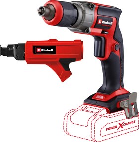 Einhell TP-DY 18 Li BL Solo + Magazijn - Accu Gipsplaatschroevendraaier - Power X-Change
