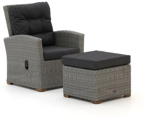 + 10% kassakorting | Lounge tuinstoel | Intenso  Mazzano | Wicker (vlechtwerk) | Grijs | Kees Smit Tuinmeubelen