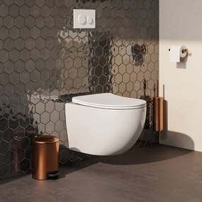 Brauer Tornado hangend toilet met tornadospoeling en quick release toiletzitting