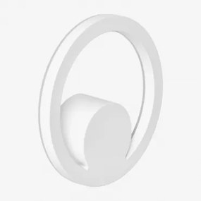 Led-wandlamp Voor Buiten Van Aluminium Quiven Wit - Sklum
