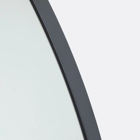 Ronde spiegel in staalmetaalØ90 cm, Iodus