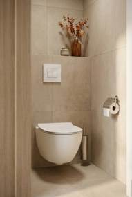 Ben Slim toiletbril met softclose en quickrelease mat wit