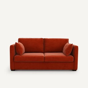 Sofa 3-er, cabrio, fluweel, NÉO KINKAJOU
