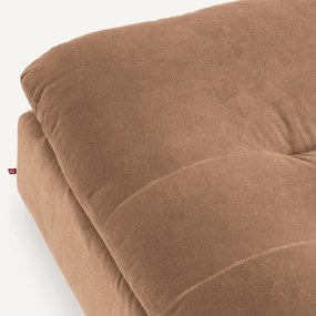 Modulaire fluwelen voetensteun, GIULIANO