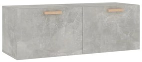 vidaXL Wandkast 100x36,5x35 cm bewerkt hout grijs