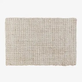 Fuzzy In Yute (60x45 Cm) Bartagli Beige – Crème - Sklum