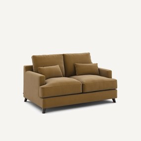 2-zits compacte zetel van linnen fluweel, ALWINE